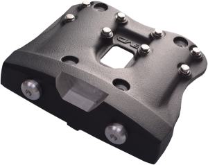Iron Evo Rocker Box Cover Black, Silver, 1, nordicamoto.ro
