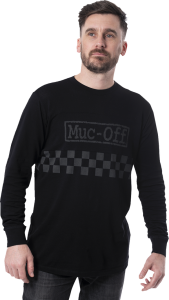 Tricou MTB Muc-OFF Moto Mesh Long Sleeve Black