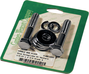 Riser Mounting Bolt Set Silver, 1, nordicamoto.ro
