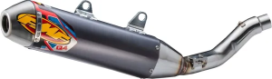 Q4 Hex Slip-on Muffler Anodized, Grey 