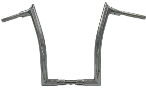 1-1/2(r) Ez Install Pointed Top Handlebar Silver, 1, nordicamoto.ro