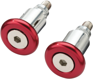 MOOSE RACING Handlebar Ends Red, 3, nordicamoto.ro