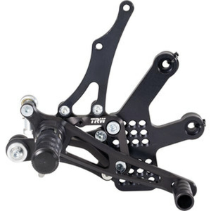 Rearset/footrest Anodized, Black, 1, nordicamoto.ro