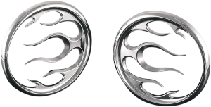 Front Speaker Accents Chrome