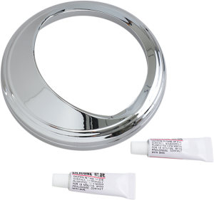 Chrome Speedometer Visor Chrome, 2, nordicamoto.ro