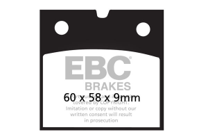 Vee Semi-sintered Brake Pads