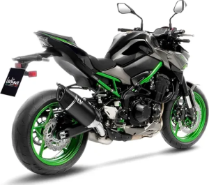 Tobă de eșapament LeoVince LV-14 R Black Edition Slip-On pentru Kawasaki Z900, 2, nordicamoto.ro