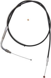 Black Vinyl Throttle/idle Cable Black +76 mm (3''), 1, nordicamoto.ro