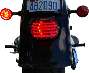 Probeam® Integrated Low Profile Led Taillights With Auxiliary Turn Signals Red