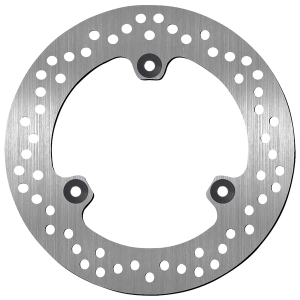 Brake Rotor Round Silver, 1, nordicamoto.ro