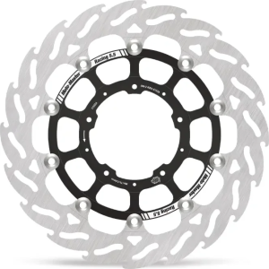 Seria Flame – Rotor Race, negru-oțel inoxidabil, nordicamoto.ro