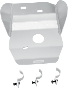 Aluminum Skid Plate Silver