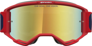 Vision 5 Drag Goggle Red, Blue, 4, nordicamoto.ro