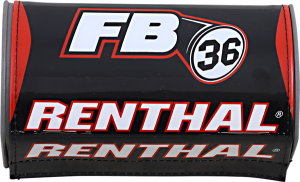 Fatbar36 Bar Pad Black, Red, White, 2, nordicamoto.ro