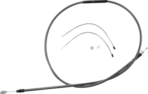 High-efficiency Polished Karbonfibr Clutch Cable Silver