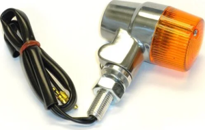 Lămpi de poziție rotunde din aluminiu #3, aluminiu lustruit, 1, nordicamoto.ro
