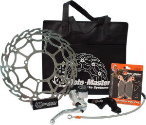 Brake KitStreet: 320 Mm Disc, Brake Pads, Relocate Bracket, Brake Line, Radial Master Cylinder 