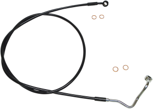 Xr Stainless Upper Brake Line Black Oversize [+203 mm (8'')], 1, nordicamoto.ro