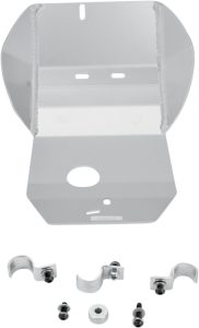 Placă de protecție din aluminiu (argintie), 1, nordicamoto.ro