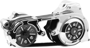 2(r) Open Belt Drive Kit With 2-piece Motor Plate Chrome, Polished 51, 1, nordicamoto.ro