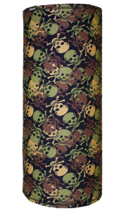 Motley Tube® Sportflex® Neck Tube Brown, Green, 1, nordicamoto.ro