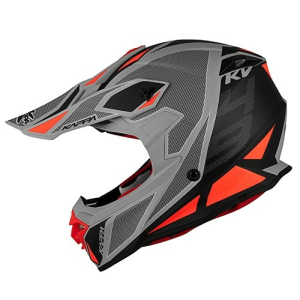 Casca Kappa KV49 Shock Gray/Black/Red Matt