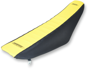 9-pleat Gripper Cover Black, Yellow, 1, nordicamoto.ro