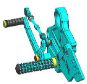 SCĂRIȚĂ DREAPTA RIDICATĂ CFMOTO 700CL-X SPORT – GRI, 7, nordicamoto.ro