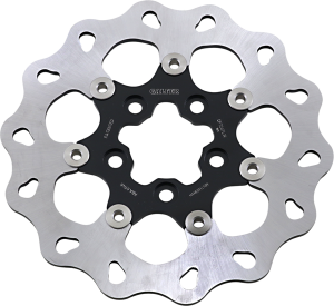 Wave® Brake Rotors Black, Silver