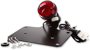 Led Retro Taillight Anodized Black
