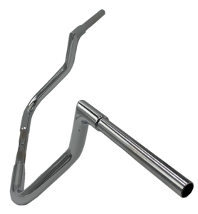 1-1/4(r) Ez Install Flat Top Handlebar Silver