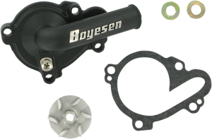 Supercooler Water Pump Cover And Impeller Kit Black