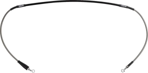 MOOSE RACING Stainless Steel Braided Brake Line 