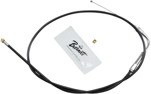 Black Vinyl Throttle/idle Cable Black Standard, 1, nordicamoto.ro