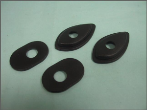 Turn Signal Spacer Black, 1, nordicamoto.ro