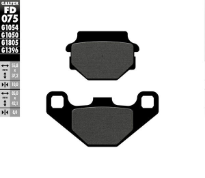 Brake Pad Orcanic, 2, nordicamoto.ro
