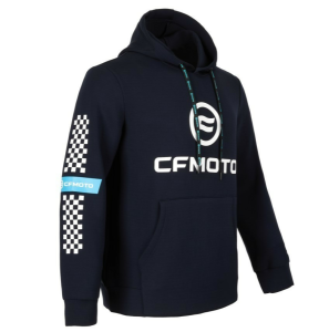 HANORAC CHECKERED CFMOTO – ALBASTRU/ALB, nordicamoto.ro