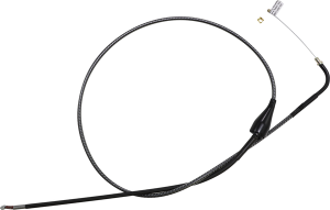 Karbonfibr Braided Throttle/idle Cable Black