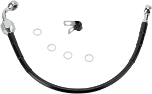 Stainless Steel Brake Line Kit Black
