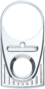 Teardrop Upper Dash Cover Chrome, 1, nordicamoto.ro