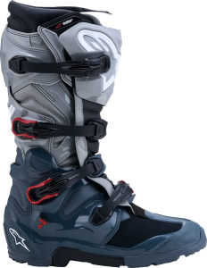 Cizme Alpinestars Tech 7 Enduro Drystar Gri Inchis/Rosu 38, 4, nordicamoto.ro