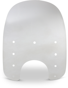 Replacement Slim Windshield Plastic Gray, 1, nordicamoto.ro