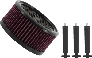 Big Power Filter Kit Black, 3, nordicamoto.ro