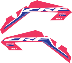 Replacement Oem Tank/shroud Graphics Blue, Pink, White, 3, nordicamoto.ro