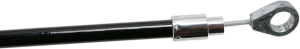 High-efficiency Black Vinyl Clutch Cable Black +152 mm (6''), 1, nordicamoto.ro