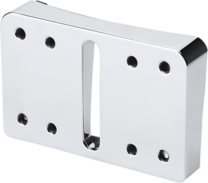 License Plate Mount Adapter Cubes Chrome, 1, nordicamoto.ro