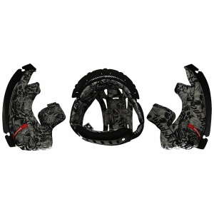 Set interior PRINT casca Scorpion EXO-1400 (EVO) (CARBON) AIR M, nordicamoto.ro