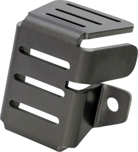 Brake Reservoir Guard Kit Gray, Anodized