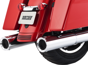 Hi-output Slip-on Mufflers Chrome, 1, nordicamoto.ro