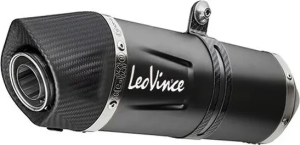 Tobă de eșapament LeoVince LV One Evo Black Edition Slip-On pentru Honda CRF1100L Africa Twin / Adventure Sports (2024-2026), nordicamoto.ro